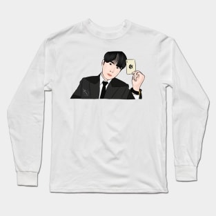 Jongho of Ateez From Crazy Form Long Sleeve T-Shirt